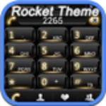 Logo of RocketDial Theme Vita Minka Dark android Application 