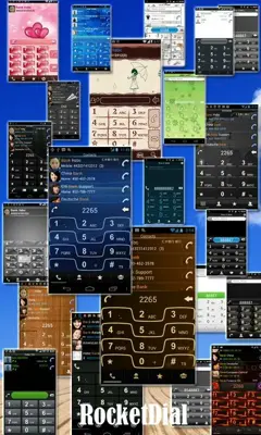 RocketDial Theme Vita Minka Dark android App screenshot 2